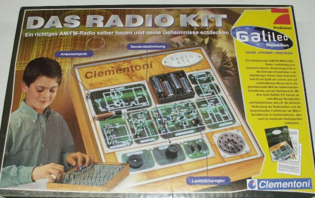 DAS EXPERIMENTIERKASTEN-BOARD • Thema anzeigen - CLEMENTONI / PRO7 Radio Kit  (ca. 2005)