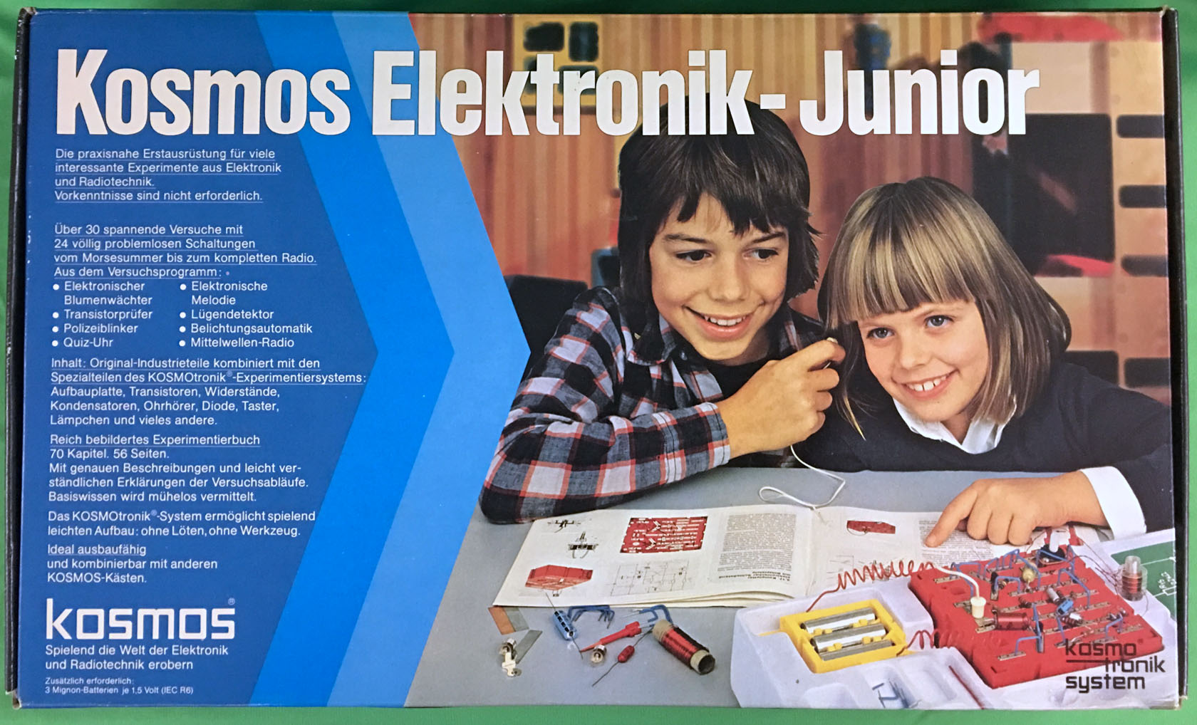 DAS EXPERIMENTIERKASTEN-BOARD • Thema anzeigen - KOSMOS Elektronik und  Radiotechnik 1973 Spiele Club Exclusiv
