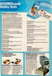 Kosmos Katalog 1982 S11 Elektronik