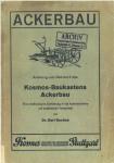 Kosmos Ackerbau Anleitung Sachse 1937